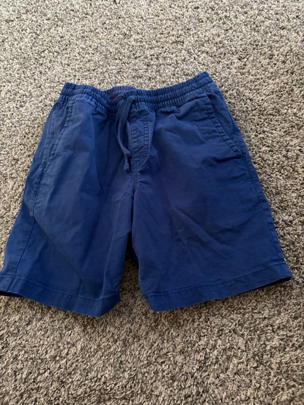 Vans Kids Navy Blue Elastic-Waist Shorts